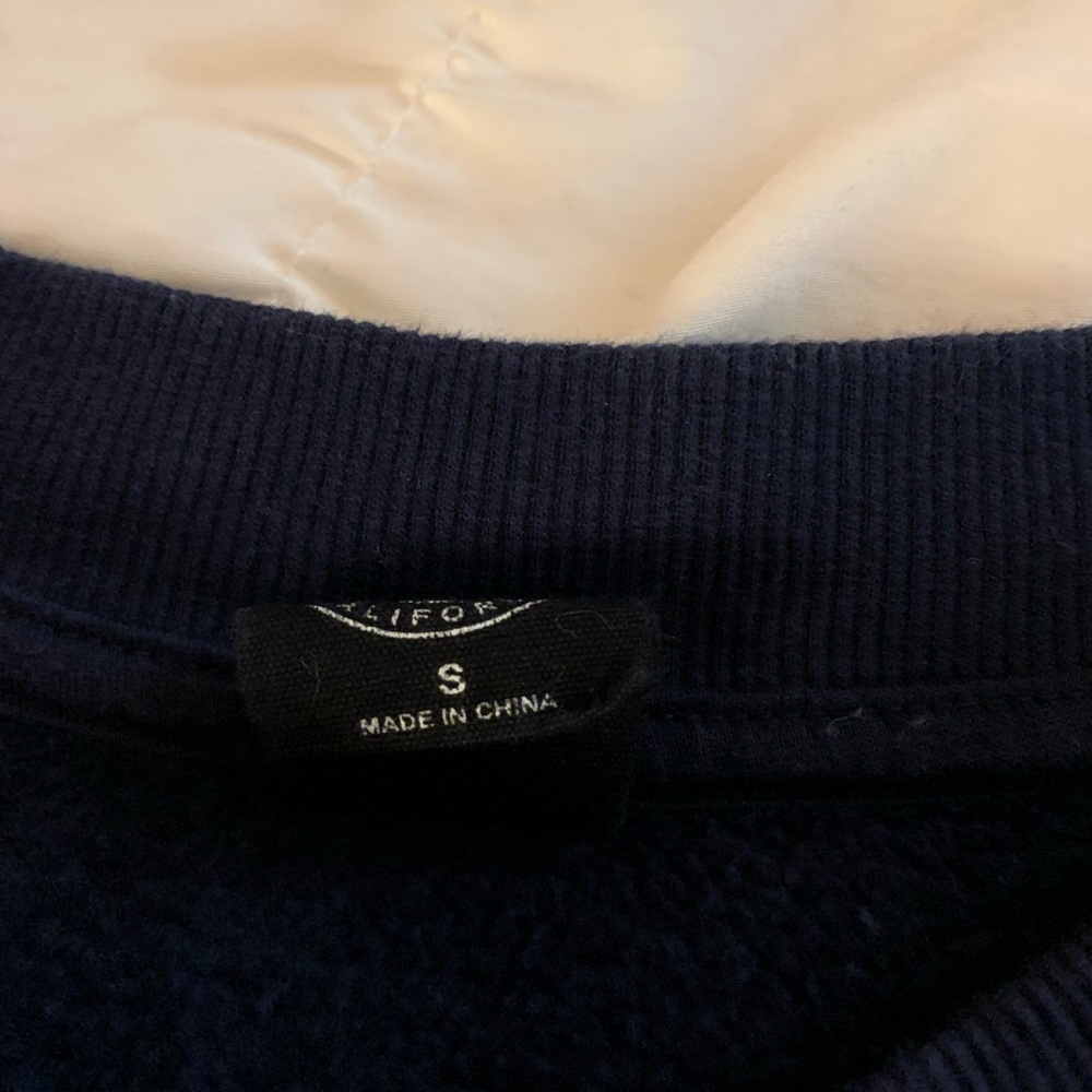 Pacsun Navy Sweatshirt - Picture 3 of 3